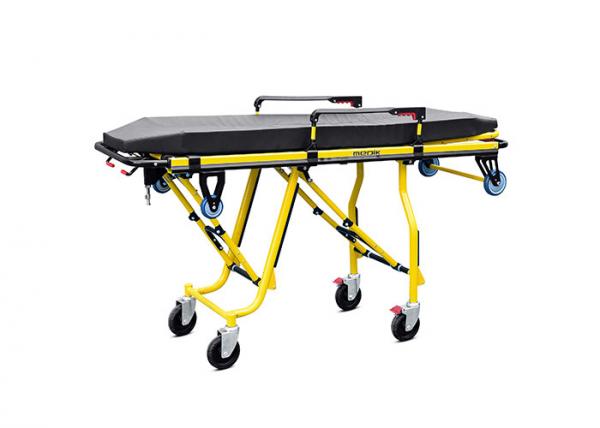 Cheap YA-AS11 Folding Manual Ambulance Stretcher Trolley Lightweight With Wheels for sale