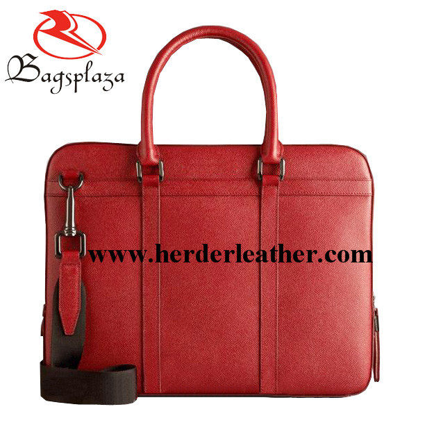 China Colorful Briefcase Bag Men Leather Laptop Bag Document Case Brands on sale