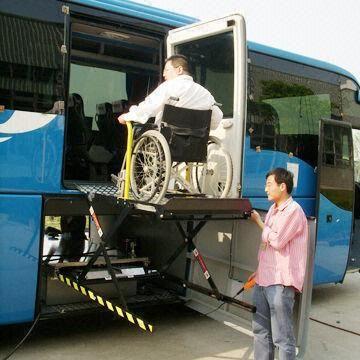 China Electric Wheelchair Lift, Used for Bus and Coach, Installed in Bus Luggage on sale
