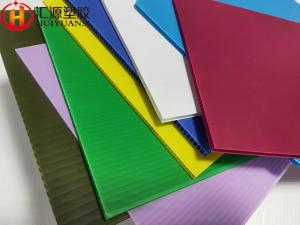 China Impact Resistant Corrugated Plastic Packaging Sheets , Flexible Corrugated Plastic Sheets on sale