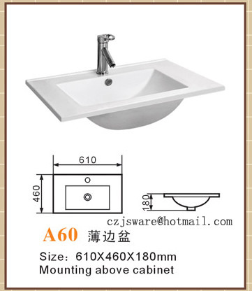 China Vanity top wash basin china suppliers,bathroom cabinet wash basin china suppliers on sale