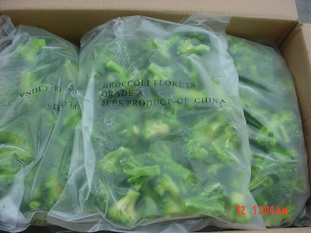 China China Healthy Frozen Fruits And Vegetables Frozen Broccoli Florets Prevent Cancer on sale
