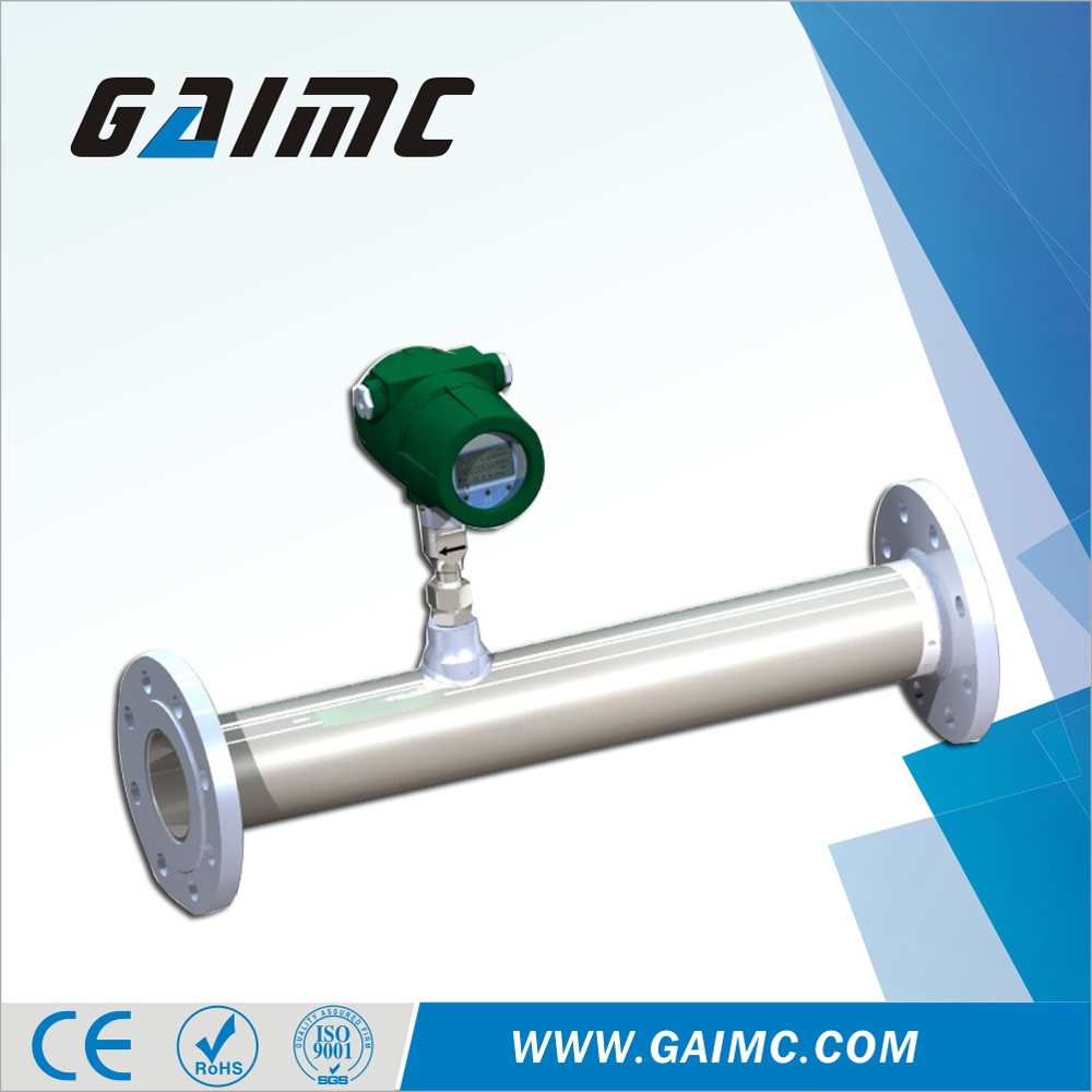 China GLM200 flange type 4-20mA RS485 LPG / natural gas flow meter on sale