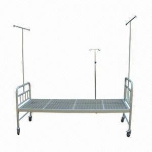 China Flat Medical Bed with Mosquito Net Frame on sale