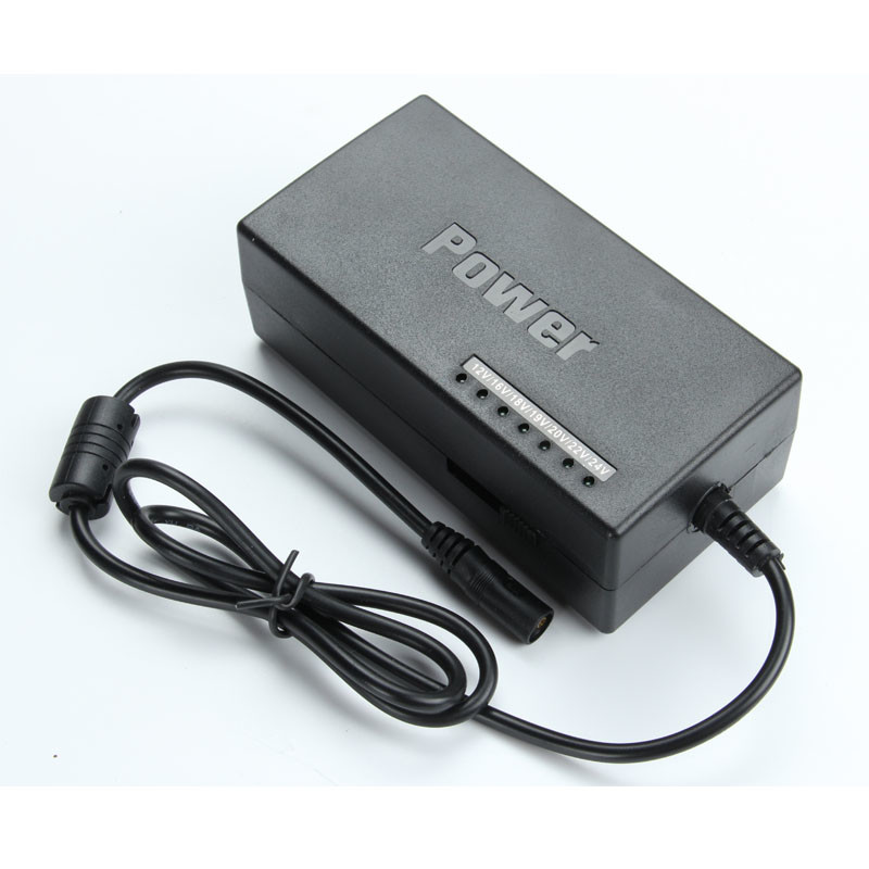 China Black Adjustable Multi Functional Universal DC 12v 5a Power Adapter For Laptop on sale