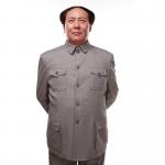 China Chairman Mao Celebrity Wax Figures Customized Historical Silicone Human Clay Sculpture for sale