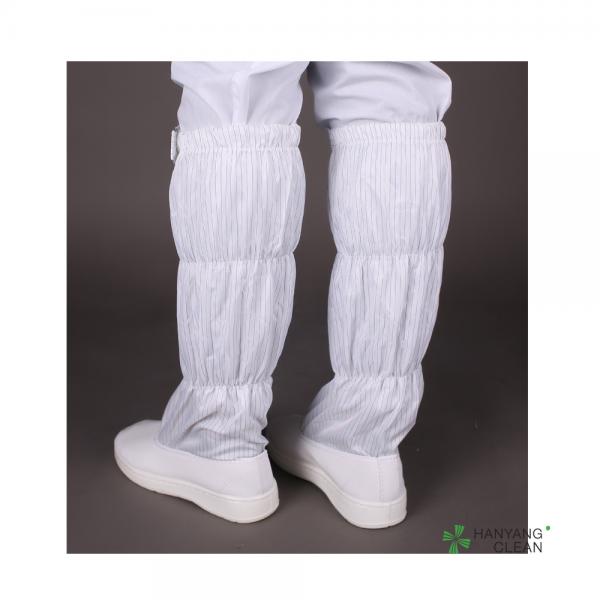 Durable and reusasble PU sole anti-static ESD Cleanroom boots cleanroom esd booties