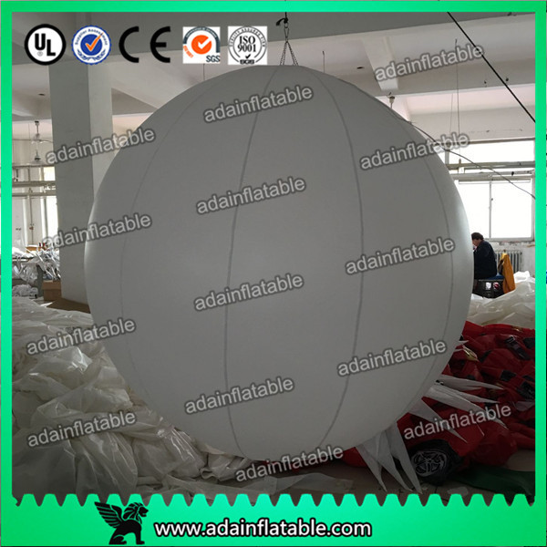 Best Factory Directly Supply Event Decoration White Inflatable Ball With LED Light wholesale