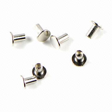 Buy cheap Hollow Rivets with Nickel Plating and Customized Specifications Welcomed from wholesalers