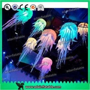 Best Party Decoration Hanging Inflatable Jellyfish With Lighting wholesale
