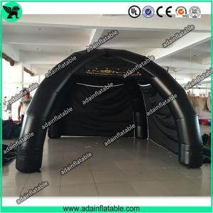 Best Black Spider Tent Inflatable, Event Advertising 4 legs Inflatable Tent Booth wholesale
