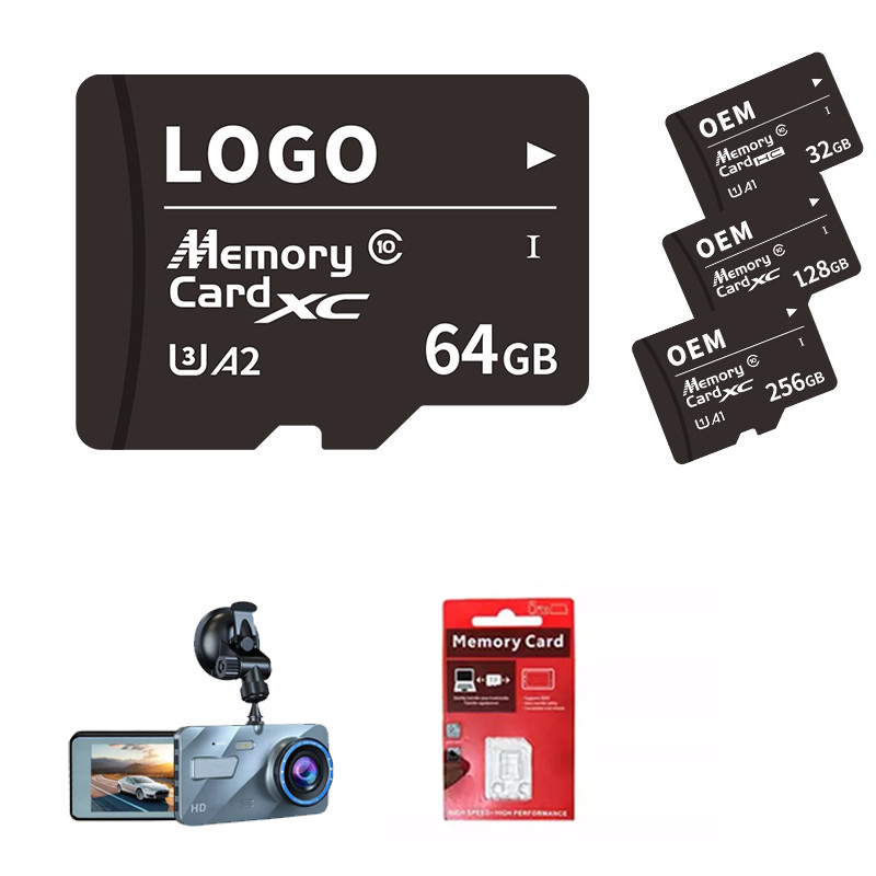 China Manufacturer 256gb car Memory Card 128gb Memori Sd Card Price 64gb Tf Memori Card on sale