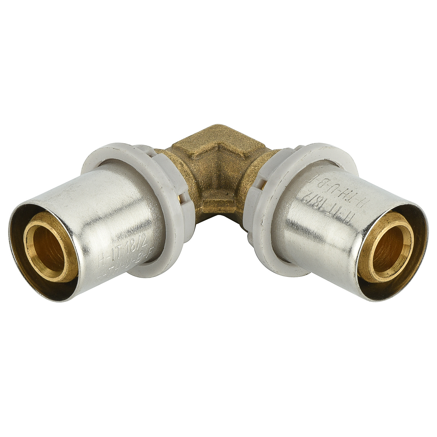 brass u type press straight connector fittings for plumbing heating multiayer pex al pex pipe
