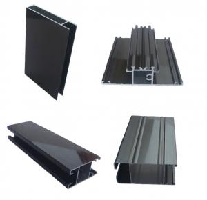 Best Customized Black Electrophoresis 6m Aluminium Profile Frames wholesale