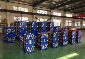 China Industrial Hot Water Plate Heat Exchanger For Wastewater Food Pharmacy Factory on sale