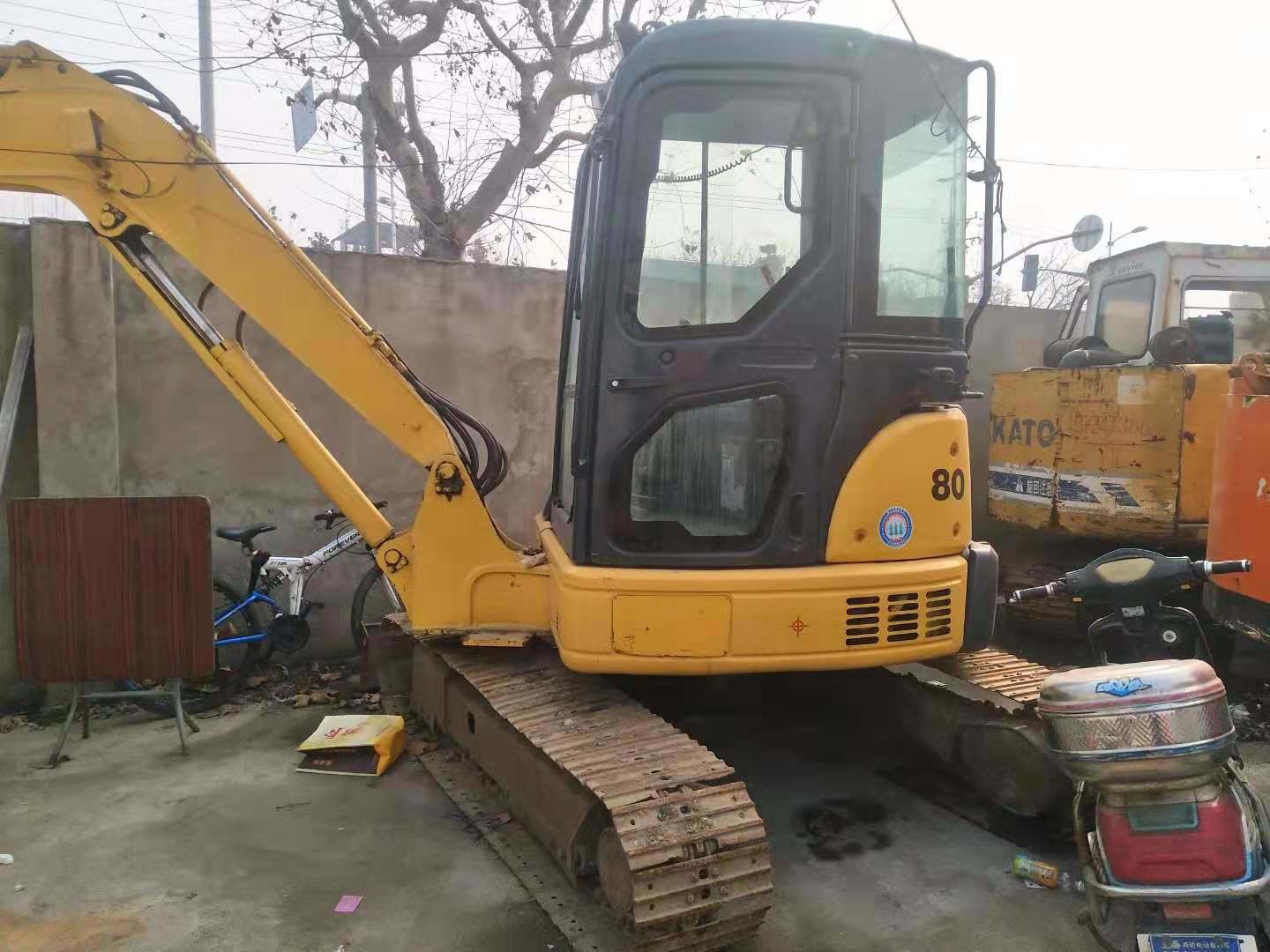 China Japanese usedr komatsu PC55 mini excavator for sale on sale