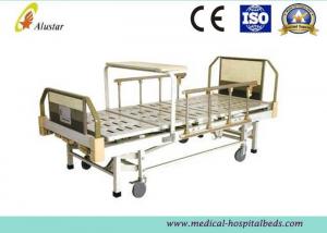 China Steel Frame Hand Operated Medical Crank Hospital Nursing Bed Turning Table (ALS-M312) on sale