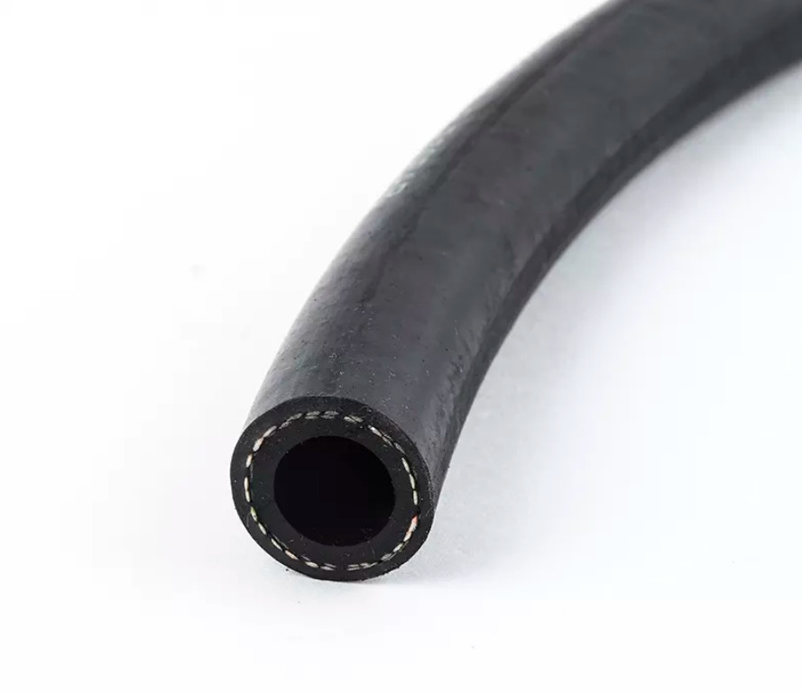 China Flexible Braided Nylon Oil Air Delivery Rubber Hose Pipe Industrial Hydraulic High Pressure on sale