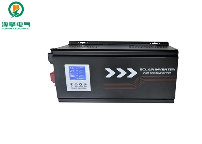 China Black DC To AC Wind Solar Hybrid Controller Inverter Pure Sine Waveform Output on sale