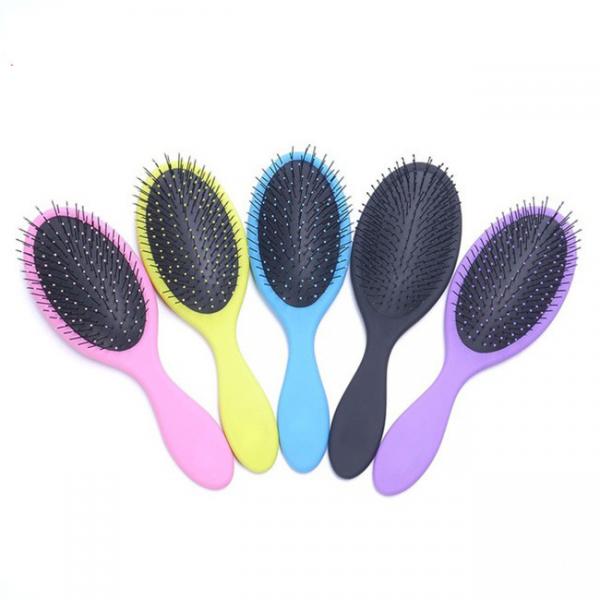 Cheap Plastic Rubber Massage Beauty Works Comb For Hair Growth for sale