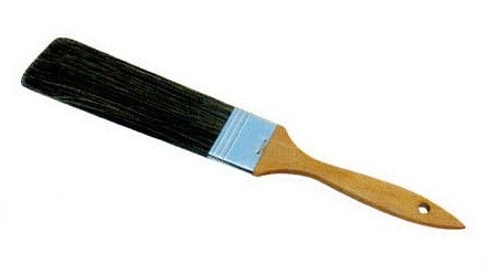 China Long Black Natural Bristle Paint Brush House OEM on sale