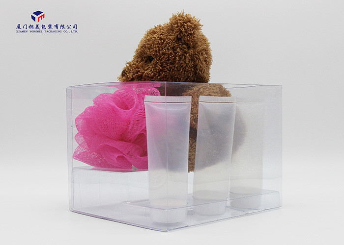 Best Bath Gift Set Clear PVC Packaging Boxes Not Easily Deformed Premium Quality wholesale