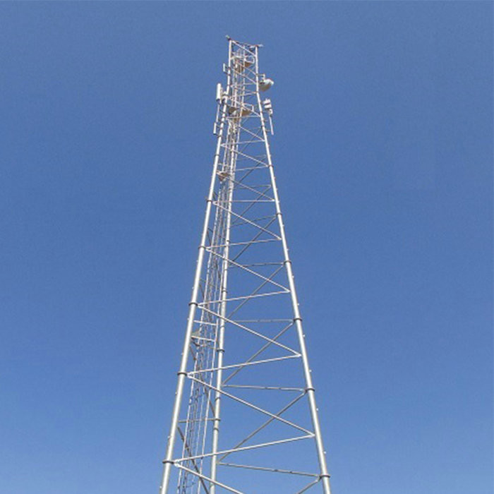 Best Galvanized Telecommunication Tubular Steel Tower Tube Antenna Lattice Steel Tower 4 Legged Customized wholesale