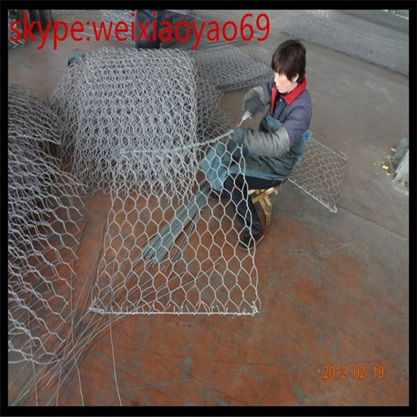 Best Galfan material ,4.0mm wire diameter 2x1x0.5 x1x1 Gabion stone cages basket/Stone Fence and Gabion Cages Rock Walls wholesale