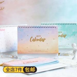 China Chinese Diy Standard Stand Desk Calendar Planner For Office With Notepad And Label on sale