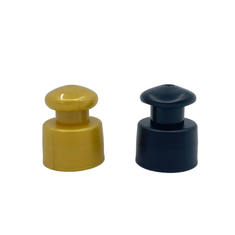 China Gold Pull Up Bottle Caps Top 24/410 Customized Color 2 Actuator With Finishing on sale