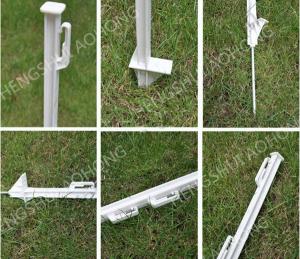 Plastic post ( Poly post ) for electric fence