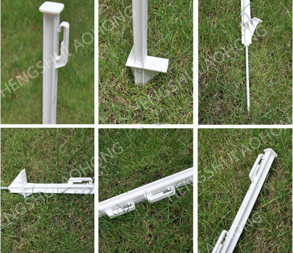 Cheap Plastic post ( Poly post ) for electric fence for sale