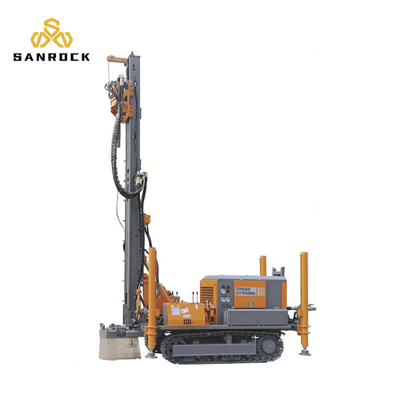 China 180m 110-200 Mm Crawler Drilling Rig Portable Powerful Water Well Borehole Drill Rig Machine on sale