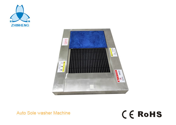 China Immersion / Soak Type Sole Cleaning Machine Inside Air Shower NO Handrail on sale