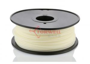 Best UP / Makerbot 3D Printer ABS 3MM Filament Material With Luminous Nature Color wholesale