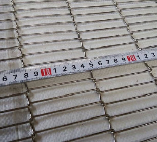 China Light Weight Flat Flex SS Wire Mesh Conveyor Belt For Food Processing on sale