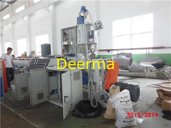 Professional PPR / HDPE Pipe Manufacturing Plant Plastic Extrusion Equipment