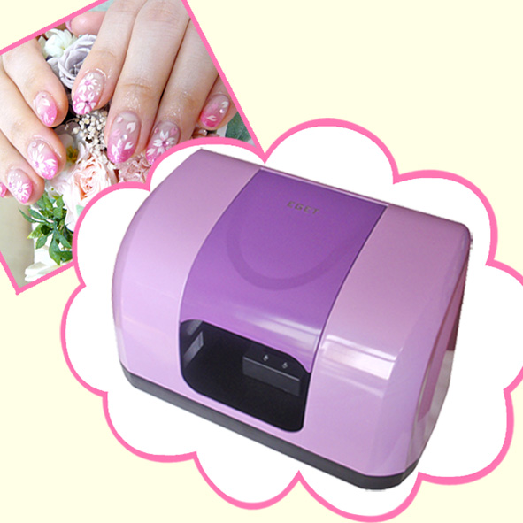 China easy use high quality Nail Art Printer stamping machine with 7 bottles nail art paint on sale