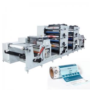 China 850mm Wide Web Flexo Printing Machine , 380V PVC Label Printing Press Machine on sale