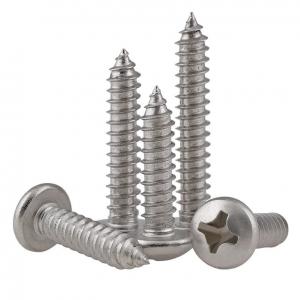 China M5 Stainless Steel Self Tapping Screws Grade 4.8 4-100mm Length on sale