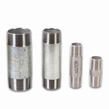 Best SS Nipples with BS/NPT Thread, Compliant with ISO, ANSI, JIS and DIN Standards wholesale