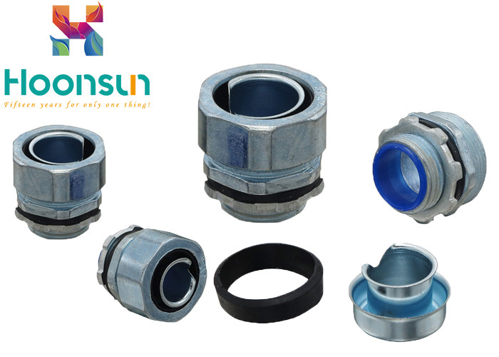 China 3 / 4  Male Waterproof Conduit Connectors Metal Conduit Fittings For Liquid Tight Conduit on sale