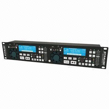 China Audio Mixer/Media Operator, 2U Two USB and SD Operator, Play 32G SD or USB Card on sale