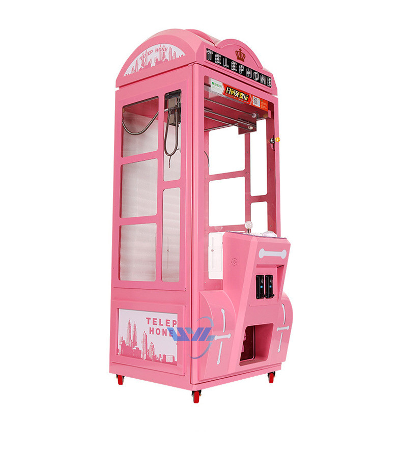 China 250 W Doll Grabbing Toys Claw Machine Popular With People Of All Ages on sale