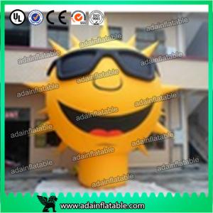Best 3m Sunglasses Advertising Inflatable Sun Cartoon/Event Party Inflatable Sun Decoration wholesale