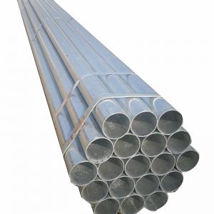 China Welded Schedule 40 Hot Dipped Galvanized Steel Pipe BS 1387 MS For Construction on sale