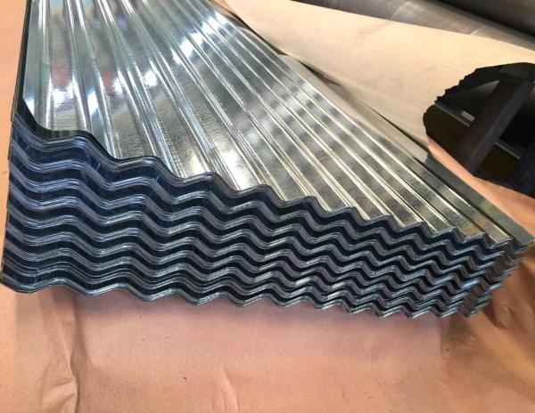 0.12mm SGCC Galvanized Roof Tiles / Zinc Coated Corrugated Roofing Sheets
