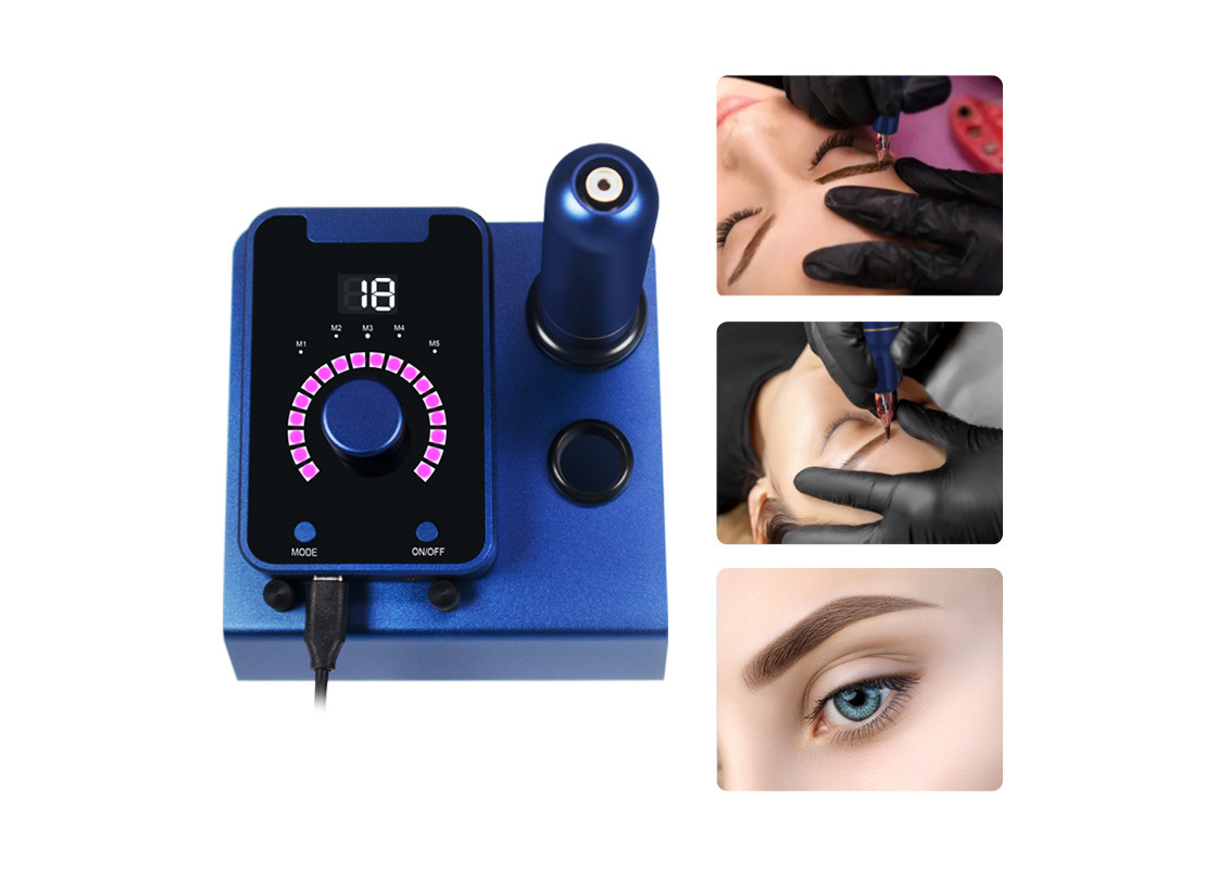 China Hairline Micropigmentation Permanent Makeup Machine Eyebrow Cosmetics Tattoo Gun on sale