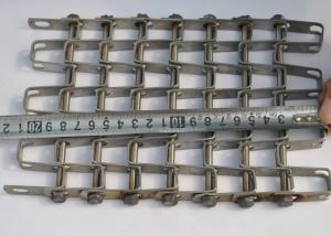 China 316L Honeycomb Ss Wire Mesh Conveyor Belt For Heavy Duty on sale