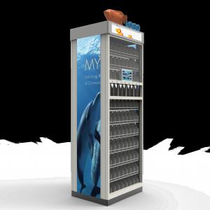 China Amusement Park Multi-Functional Aquarium Fish Vending Machine With 10 User Screen on sale